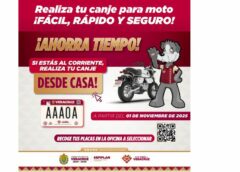 SEFIPLAN lanza servicio en línea para el canje de placas de motocicletas