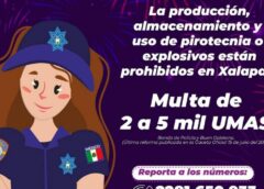 Protección Civil de Xalapa llama a evitar la quema de cohetes por riesgo de incendios