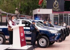Refuerzan seguridad en Poza Rica con entrega de nuevas patrullas