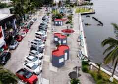 Impulsan reordenamiento comercial y mejora urbana en Plaza Banderas de Boca del Río