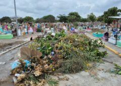 Jornada masiva transforma el panteón municipal de Veracruz