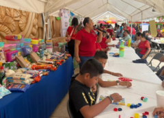 Comunidad educativa de Álamo se une en actividades para recaudar fondos