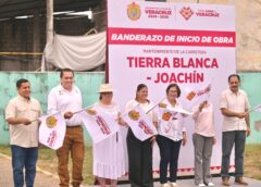 Rocío Nahle impulsa mejora de caminos en comunidades chinantecas