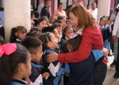 Bienestar infantil, prioridad en comunidades de la sierra: Rocío Nahle