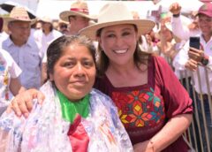 Rocío Nahle encabeza en Veracruz acto por los dos años del triunfo de Sheinbaum