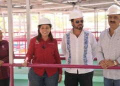 Rocío Nahle entrega planta potabilizadora para Pueblo Viejo y Tampico Alto