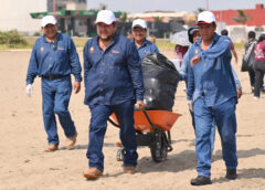 Sedema recolecta 1.8 toneladas de residuos en playas de Coatzacoalcos