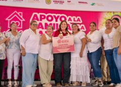 Entregan más de 5 mil apoyos en la región del Sotavento