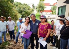 Ayuntamiento de Xalapa atiende solicitudes vecinales en la zona de El Castillo