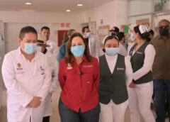 Rocío Nahle inicia recorrido por los 61 hospitales de Veracruz