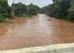 Alertan por desbordamiento del río Solosúchil en Uxpanapa
