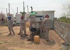 CMAS mueve generadores para reforzar el abasto de agua en Ciudad Olmeca