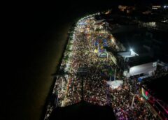 Banda Tierra Sagrada llena el malecón de Alvarado
