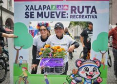 Ruta Recreativa de Xalapa reúne a familias con actividades de Todos Santos